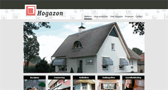 Desktop Screenshot of hogazon.nl